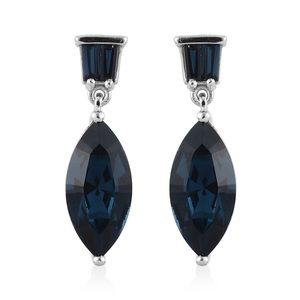 SWAROVSKI Montana Marquee Crystal Earrings